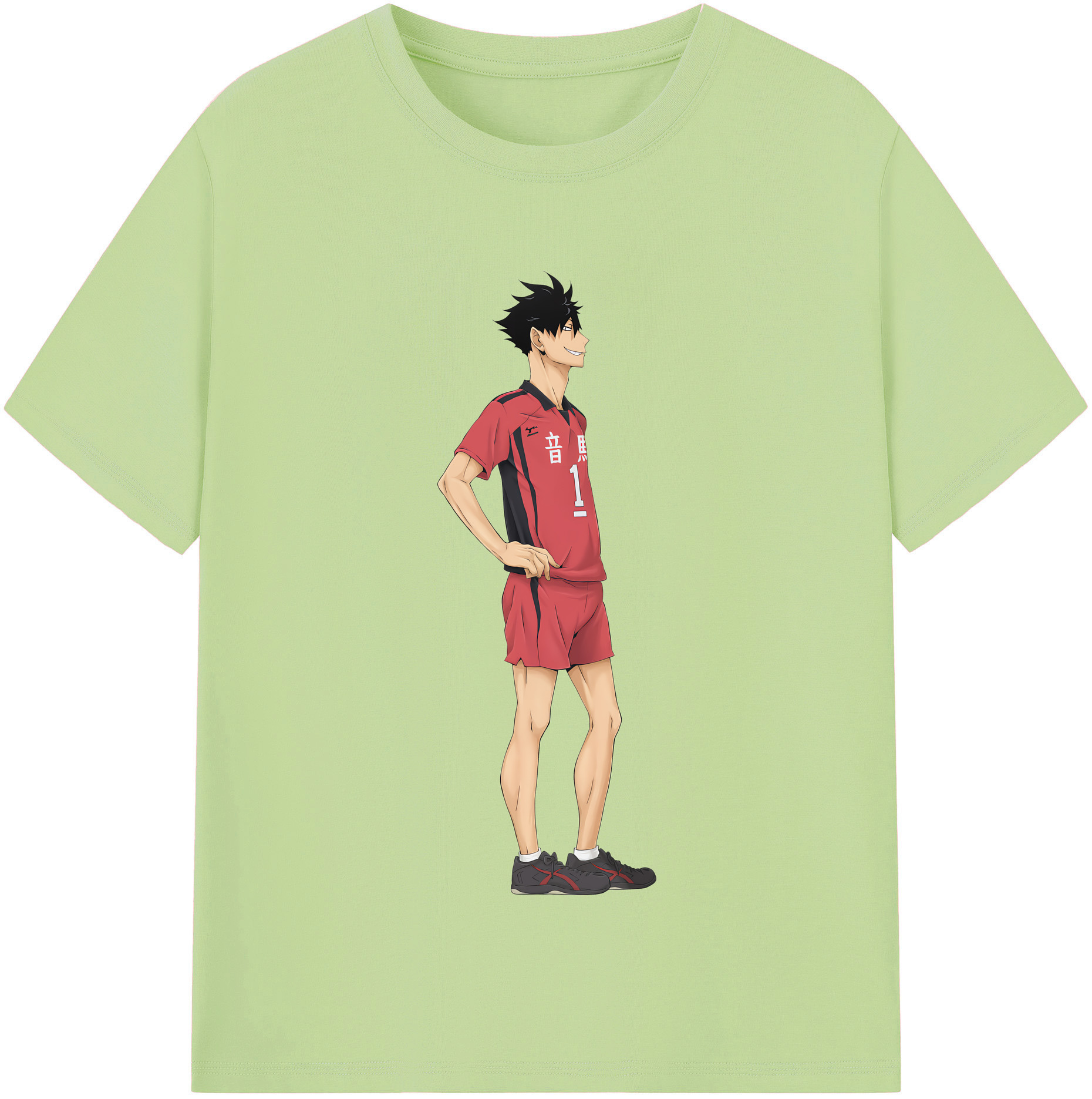 （画像用） ハイキュー!! Haikyu!! 綿100％半袖Tシャツ（フロントプリント）